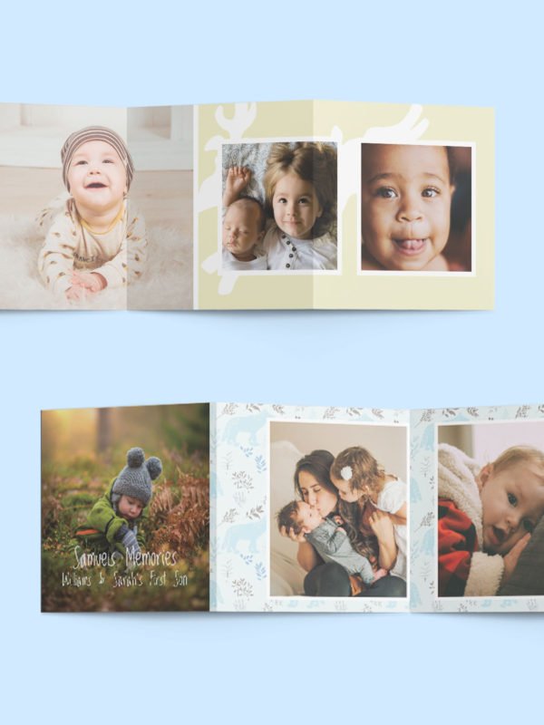Baby Accordion Album Template
