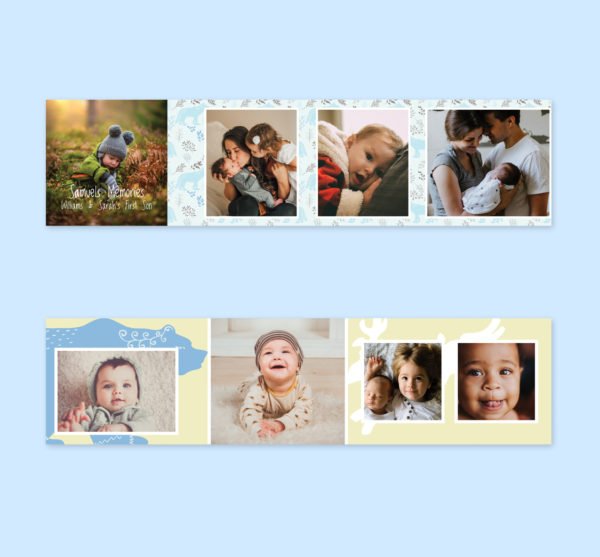 Baby Accordion Album Template