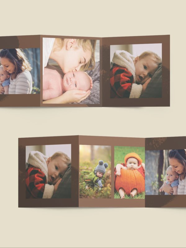 Baby Photo Accordion 18x3