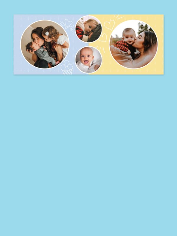 Baby Photo Album Template 8x10