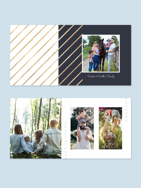 Family Album Template 10x10