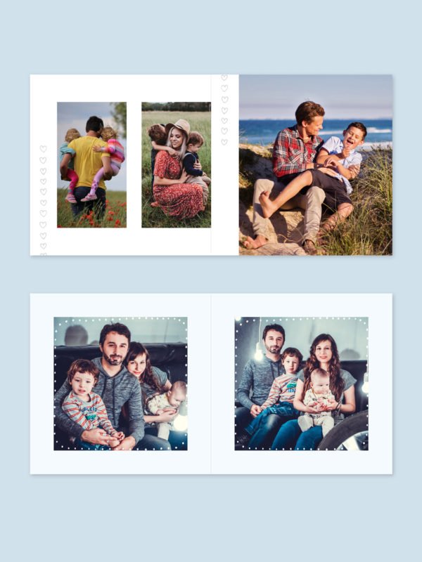 Family Album Template 10x10