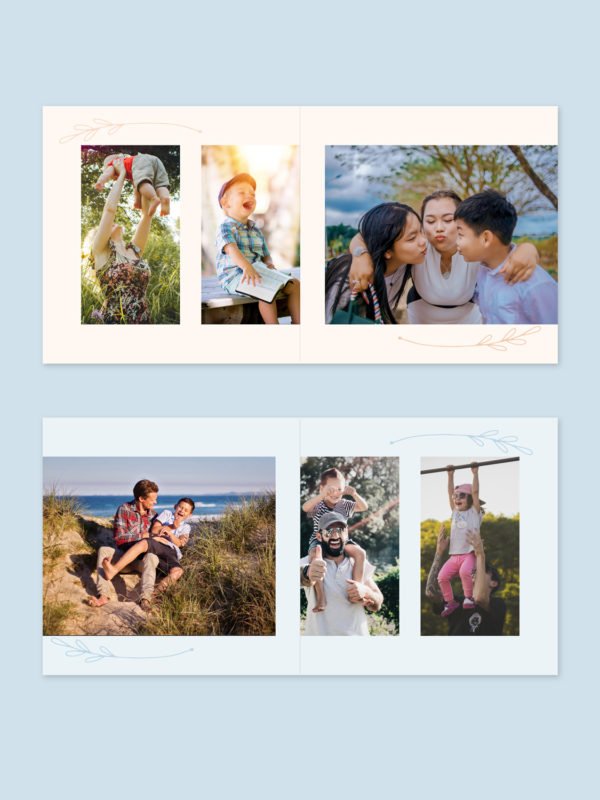 Family Album Template 10x10