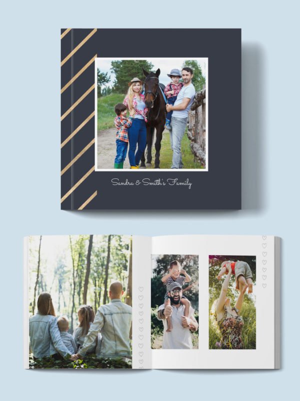 Family Album Template 10x10