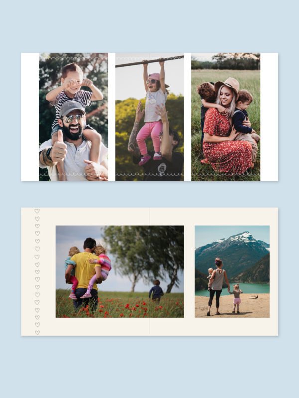 Family Album Template 10x10