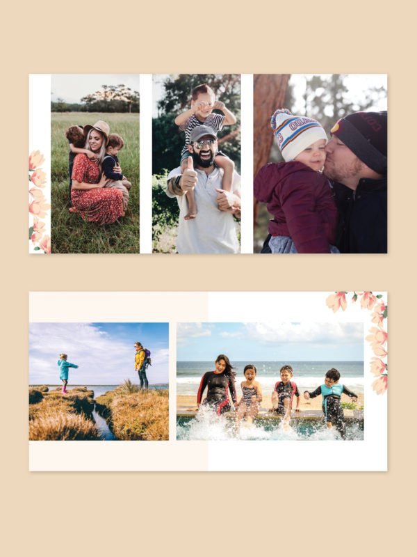 Family Memories Album Template 12x12