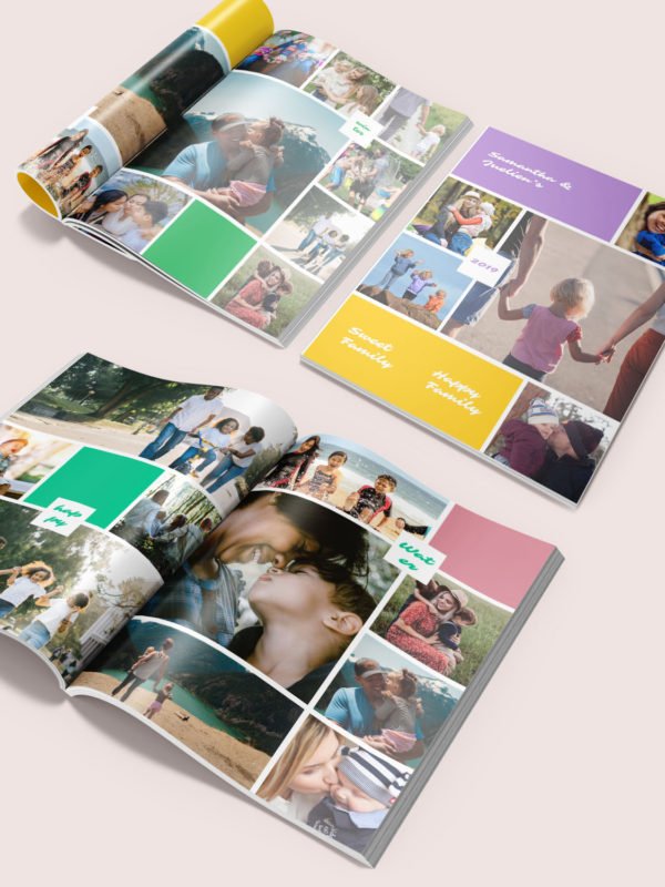 Family Memories Album Template 12x12