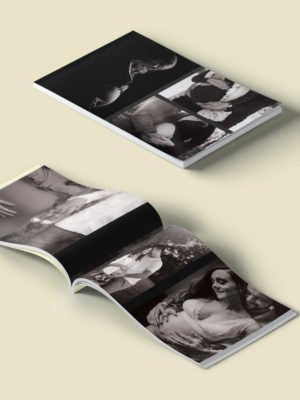 Minimal Maternity Album Template