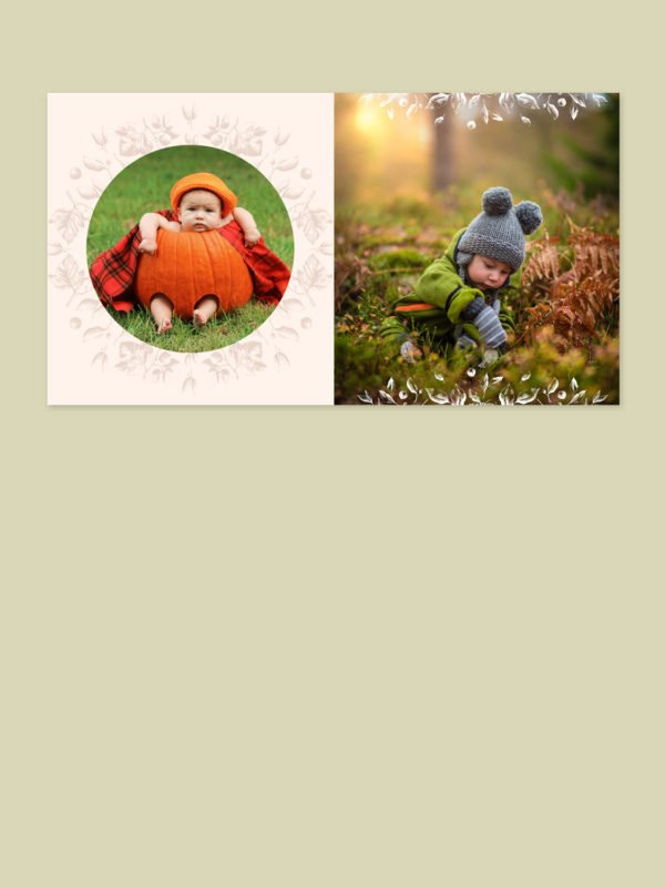 New Born Baby Album Template Design 12x12