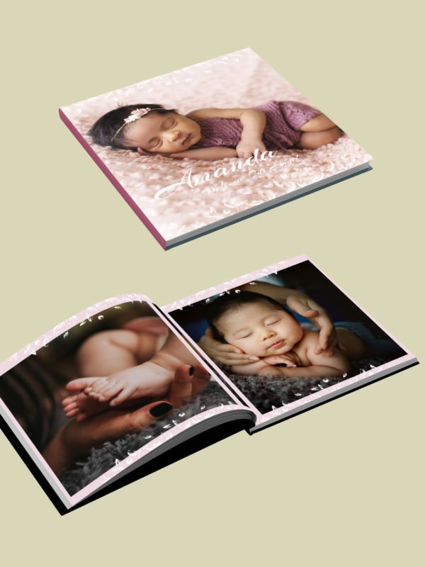 New Born Baby Album Template Design 12x12