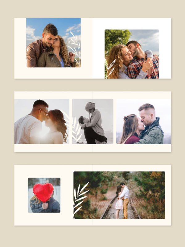 Pre Wedding Album Design US Letter Size