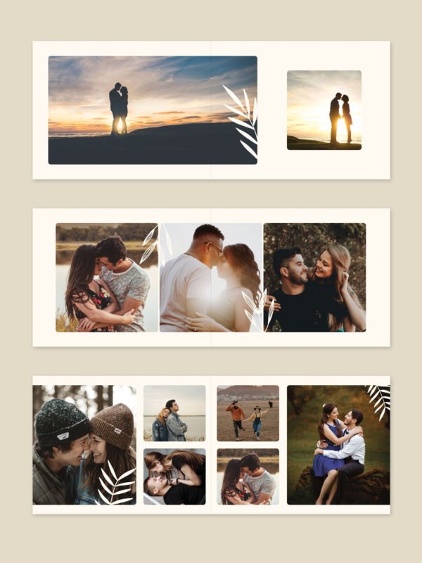 Pre Wedding Album Design US Letter Size