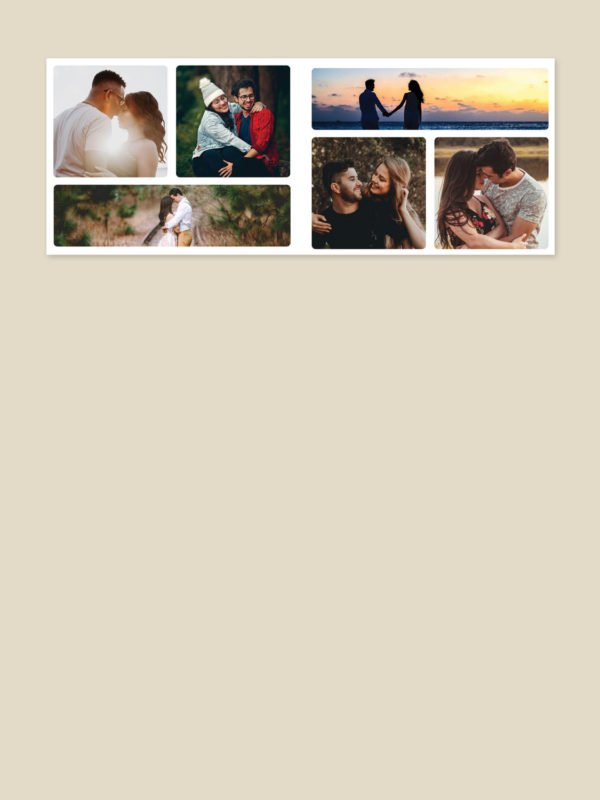 Pre Wedding Album Design US Letter Size