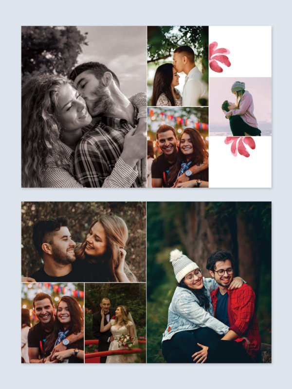 Pre Wedding Album Template 8.5x11
