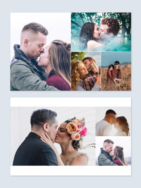Pre Wedding Album Template 8.5x11