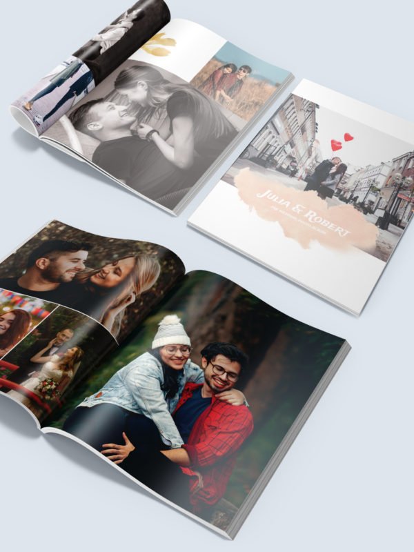 Pre Wedding Album Template 8.5x11