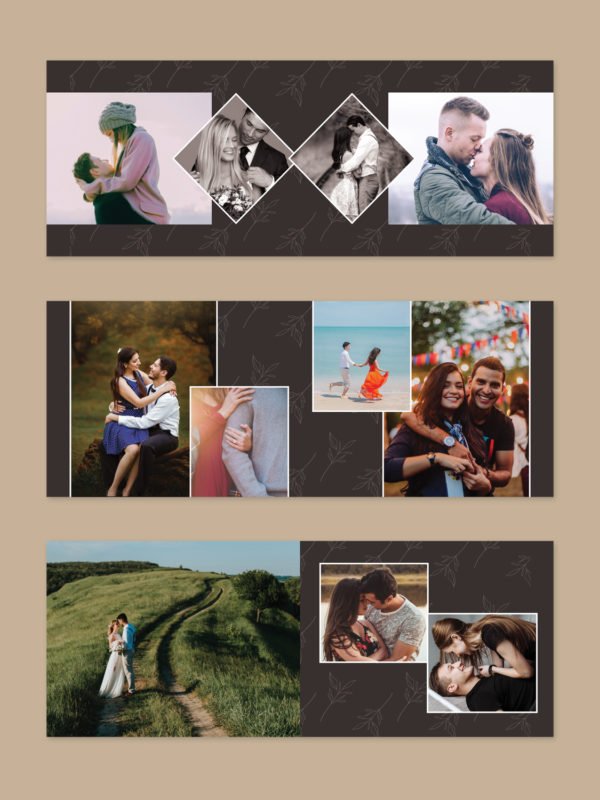 Pre Wedding Photo Album Template 8.5x11 2