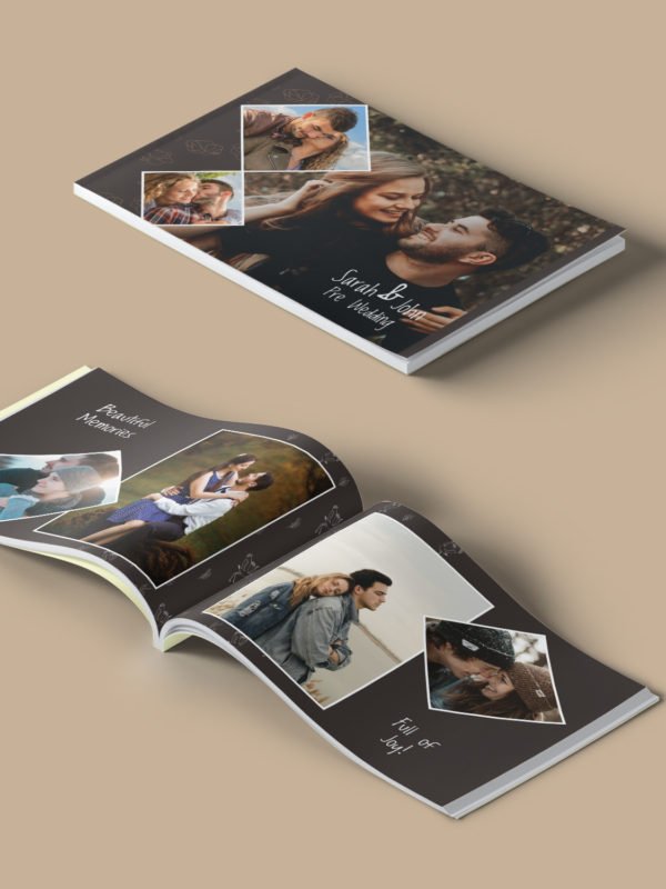 Pre Wedding Photo Album Template 8.5x11 2