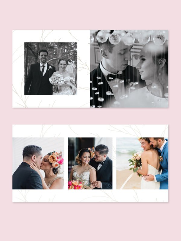 Sample Wedding Album Template 6x6
