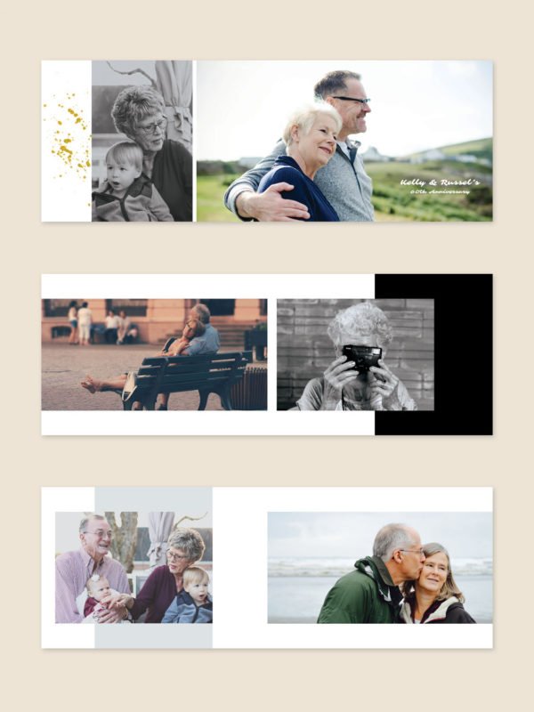 Senior Album Template Design 10x14