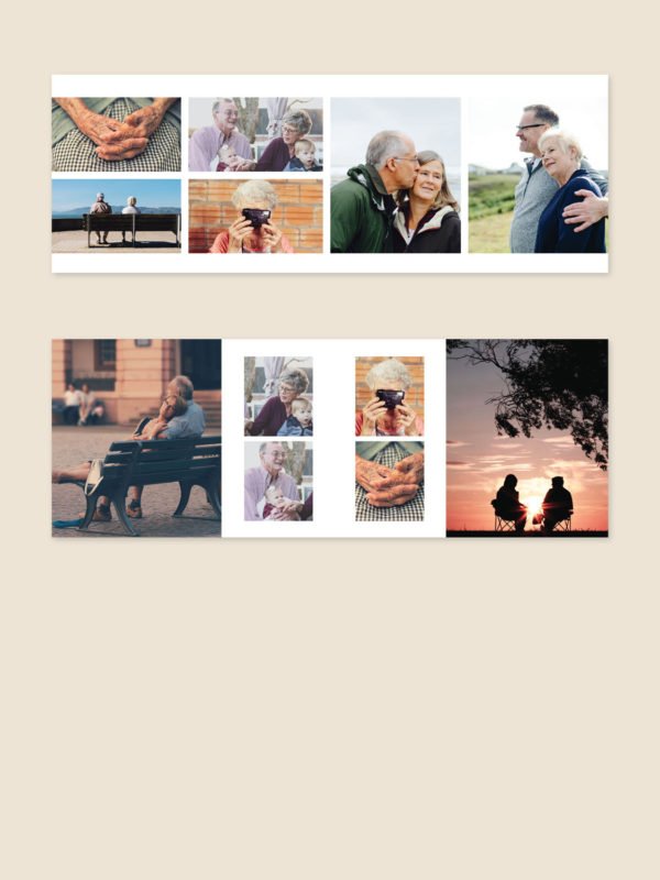 Senior Album Template Design 10x14