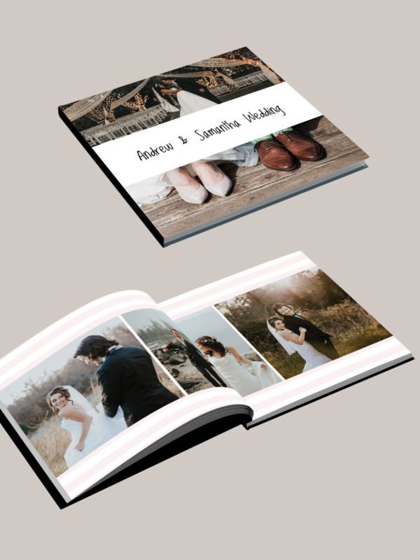Simple Wedding Album Template 6x6