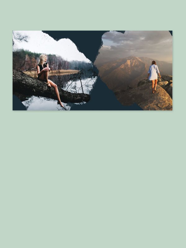 Travel Photo Book Album Template 8x8