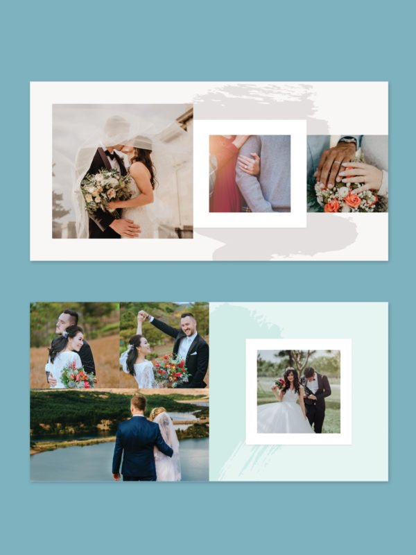 Wedding Album Template Design 10x10