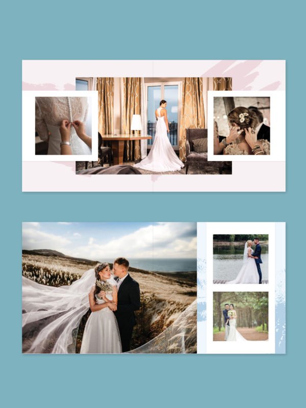 Wedding Album Template Design 10x10