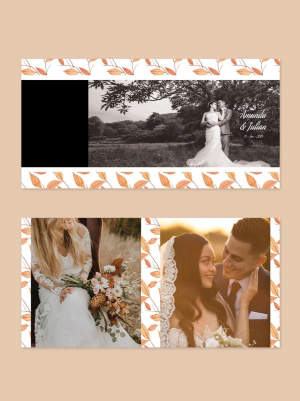Wedding Photo Album Template 10x10