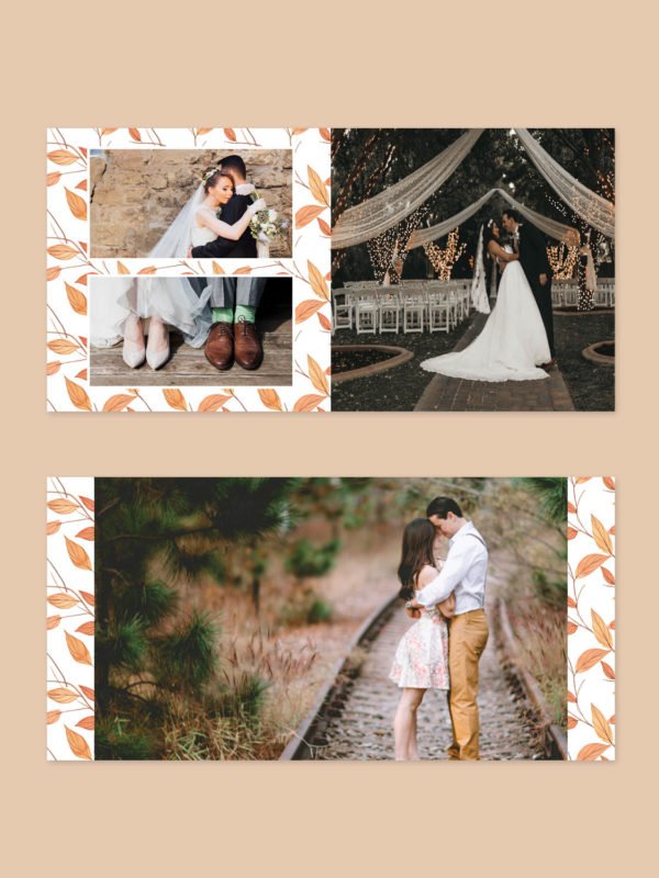 Wedding Photo Album Template 10x10