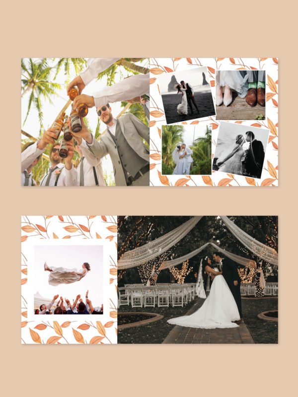 Wedding Photo Album Template 10x10